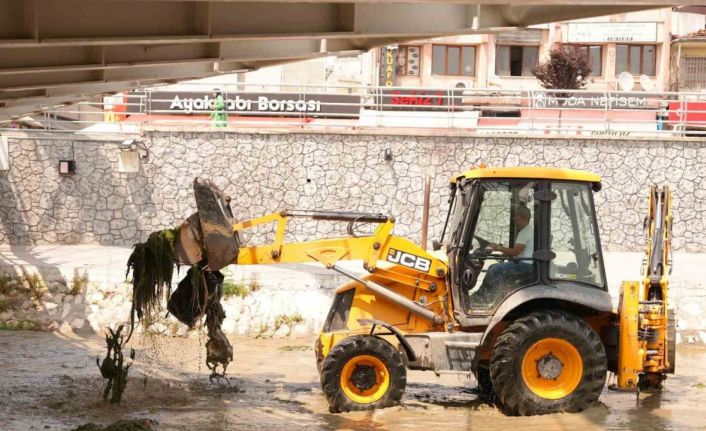 Asar deresinden koku ve yosun oluşumunun önüne geçilecek