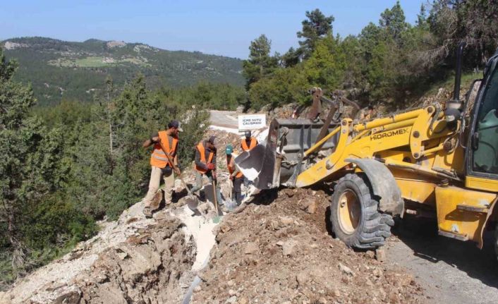 ASAT’tan Korkuteli’de 28 kilometrelik içme suyu çalışması