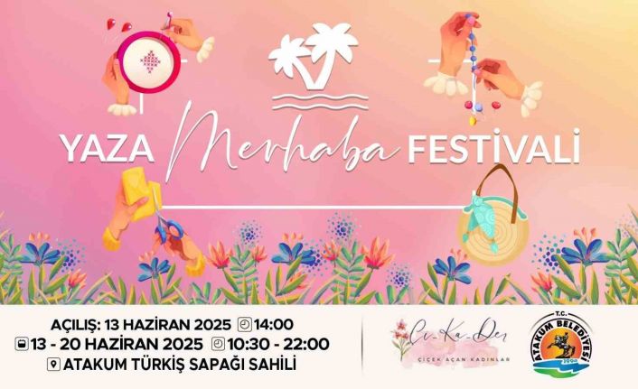 Atakum Sahili, kadın emeğiyle şenlenecek