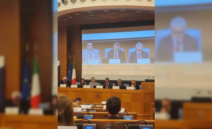 Aydın, İtalya’da AGİT bölgesinde organize suçlarla mücadeleye ilişkin parlamentolar arası konferansa katıldı