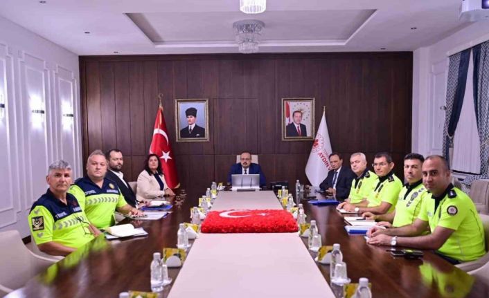Aydın’da trafik güvenliği masaya yatırıldı