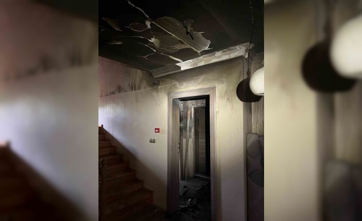 Babaeski’de ev yangını