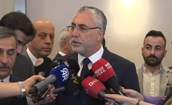 Bakan Işıkhan: "(Kamu Çerçeve Protokolü) Bu hafta içerisinde de ikinci teklifimizi TÜHİS aracılığıyla yine işçi sendikalarımıza ileteceğiz"