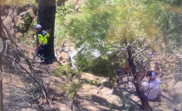 Balıkesir’de araç dere yatağına uçtu: 1 ölü