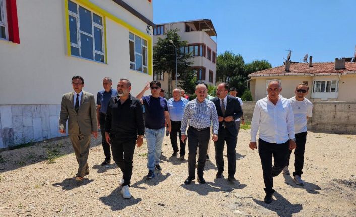 Balıkesir’de okul inşaatları yerinde incelendi