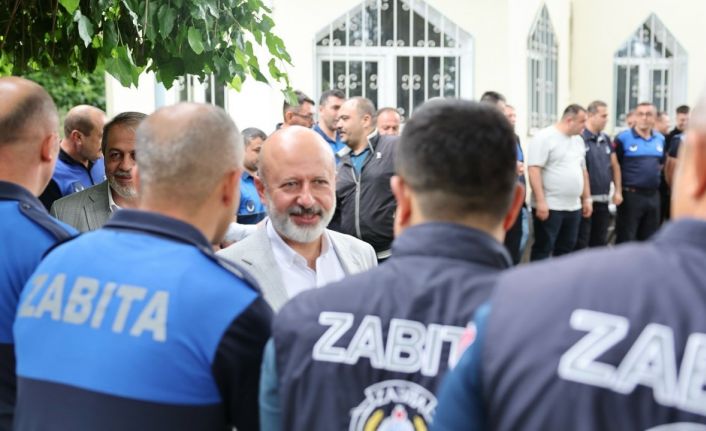 Başkan Çolakbayrakdar: "Zabıta ekibimiz, şehrin huzuruna katkı sağlıyor"