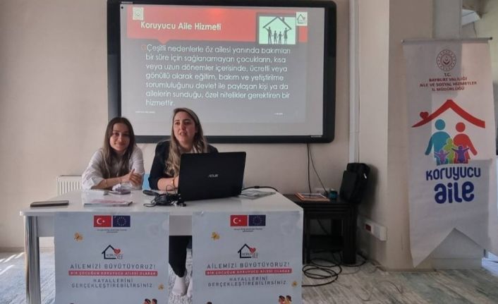 Bayburt’ta ’Koruyucu Aile Farkındalık Eğitimi’ verilmeye devam ediyor