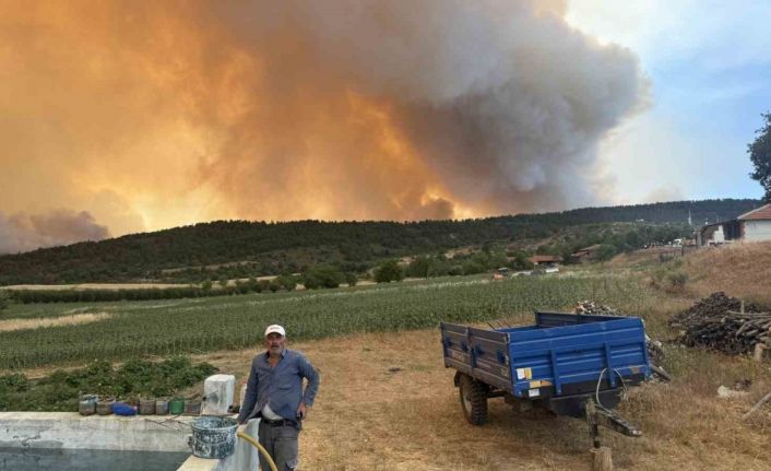 Bilecik’e sıçrayan orman yangını nedeniyle 7 köy yeri boşaltıldı
