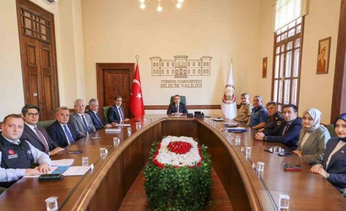 Bilecik’te ‘Asayiş ve Güvenlik Toplantısı’ yapıldı