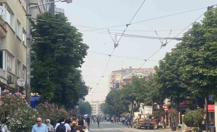 Bilecik’te süren yangının dumanı Eskişehir’e ulaştı