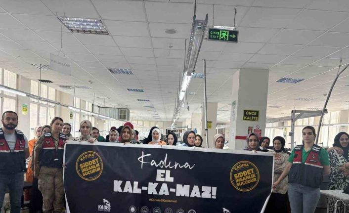 Bingöl’de jandarma ekiplerince KADES tanıtıldı