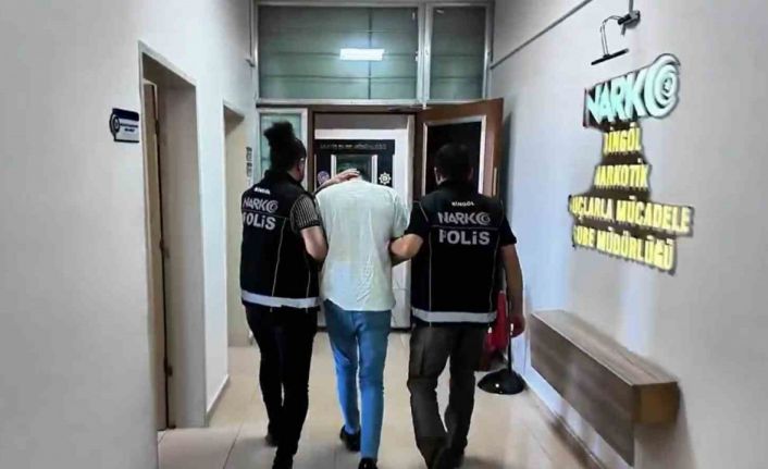 Bingöl’de metamfetamin ele geçirildi: 1 tutuklama