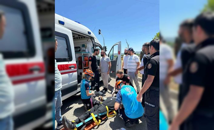 Bingöl’de trafik kazası: 2 yaralı