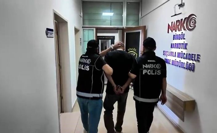 Bingöl’de uyuşturucu operasyonu: 2 gözaltı