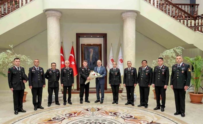Bursa Valisi Erol Ayyıldız, jandarma teşkilatının 186. kuruluş yılını kutladı
