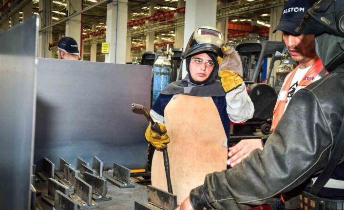 Bursa’da eğitim alan kadınlar kaynak ustası olarak istihdam edilecek