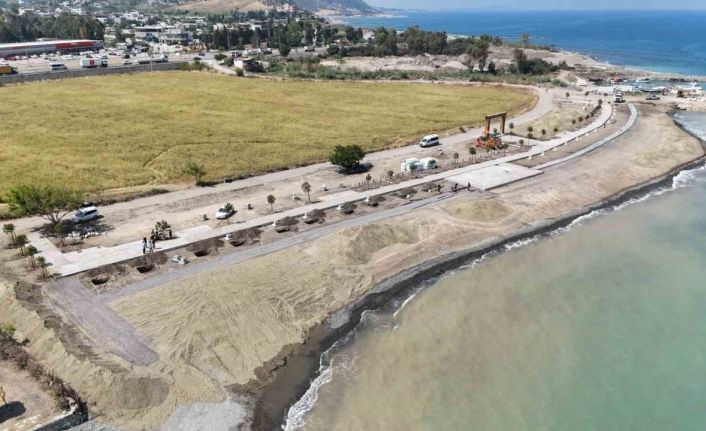 Büyükdere Plajı Hatay turizmine kazandırılıyor