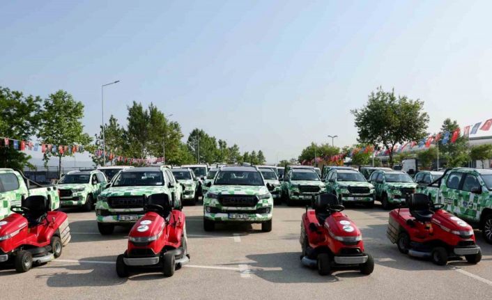 Büyükşehir, Tarım Peyzaj A.Ş. filosunu güçlendirdi