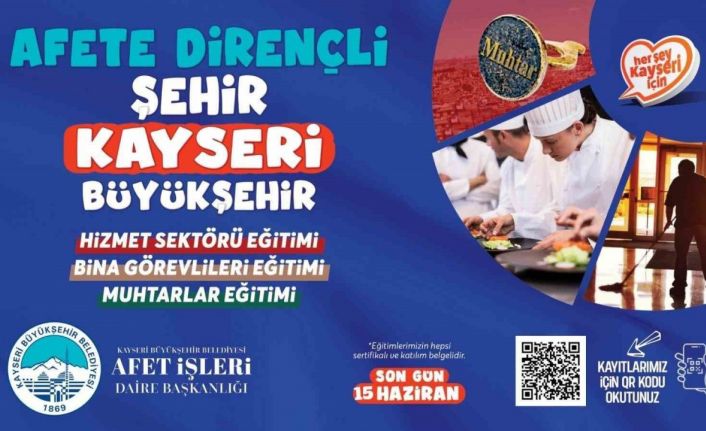 Büyükşehirden afetlere karşı toplum müdahale eğitimlerinde kayıtlar uzatıldı