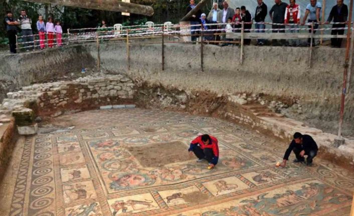 Çaycuma’nın gizli hazinesi Kadıoğlu Mozaikleri korunup, ziyaretçilere açılacak