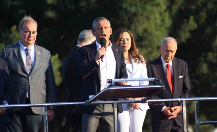 CHP Genel Başkanı Özel, Tekirdağ’da partililere seslendi