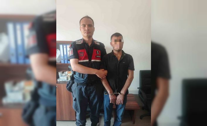 Cinayet şüphelisi jandarma ekipleri tarafından yakalandı