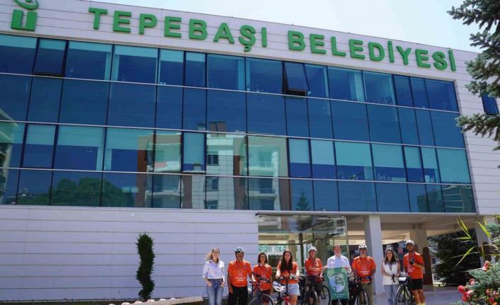 COP30bikeride ekibi Tepebaşı Belediyesi’ni ziyaret etti
