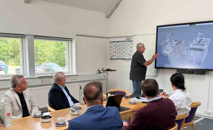 Çorum’da kurulacak yaş mama tesisi için Danimarka’da incelemelerde bulunuldu