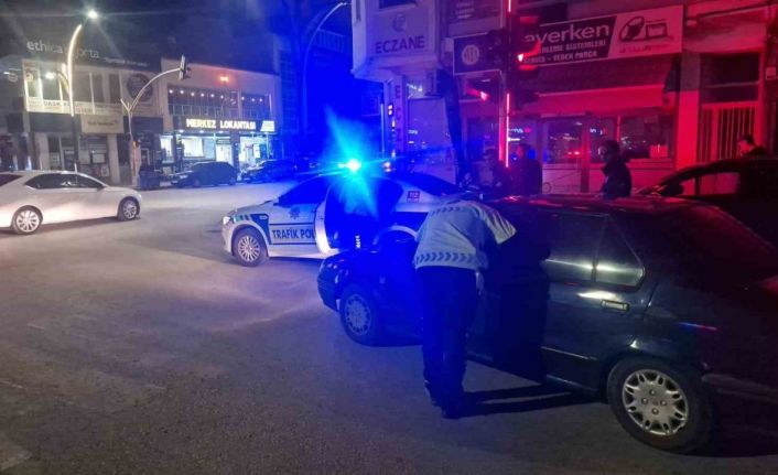 Çorum’da polis ekiplerinden şok denetim: 3 motosiklet trafikten men edildi