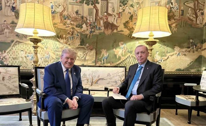 Cumhurbaşkanı Erdoğan, ABD Başkanı Trump ile görüştü