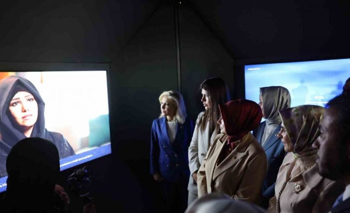 Cumhurbaşkanlığı Millet Kütüphanesi’nde "Ulusun Annesi" Dijital Sergisi açıldı