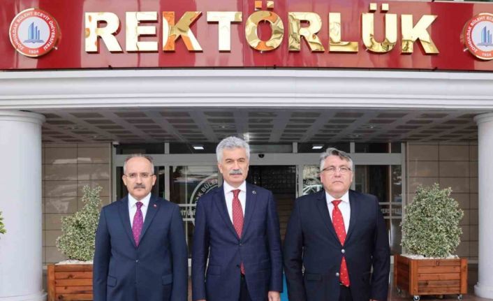 Danıştay Başkanı Yiğit’ten Rektör Özölçer’e ziyaret