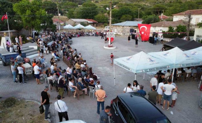 Dikili’de Yörük ateşi yandı