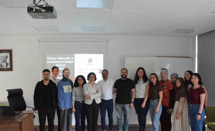 DİLKOM’da "Türkçe Alternatif Destekleyici ve İletişim Sistemi" eğitimi gerçekleştirildi