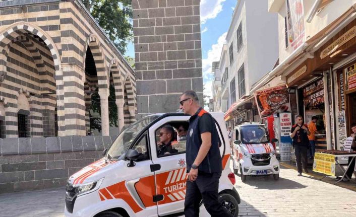 Diyarbakır’da Turizm Polisi, tahsis edilen araçlarla devriye atacak