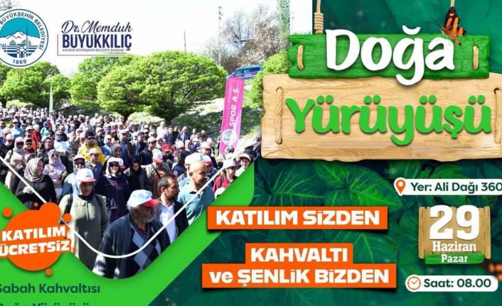 Doğa yürüyüşüne davet