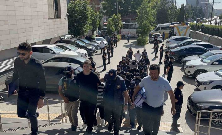 Dolandırıcılık operasyonunda yakalanan 11 şüpheliden 8’i tutuklandı