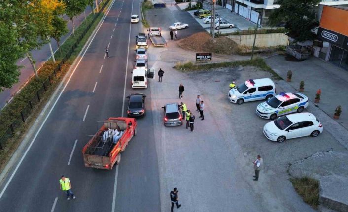 Dron destekli denetimler sürüyor