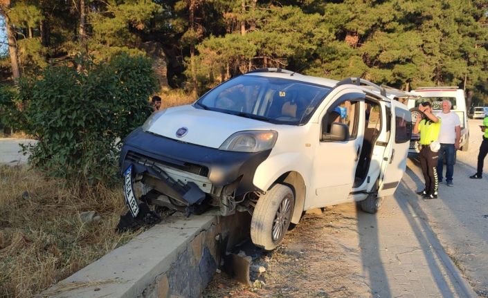 Edirne’de drift yaparken duvara çarpan sürücüye 46 bin TL ceza kesildi