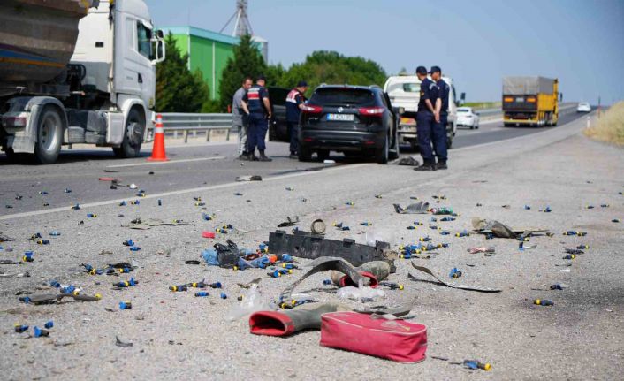 Edirne’de feci kaza: 1 ölü, 1 yaralı