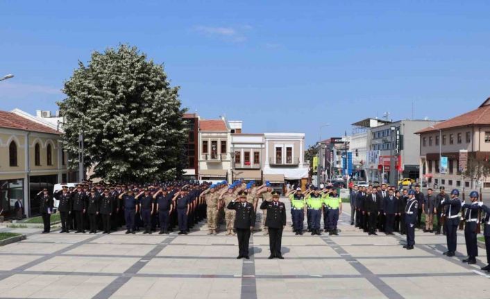 Edirne’de Jandarma Teşkilatı’nın kuruluşunun 186. yılı törenle kutlandı