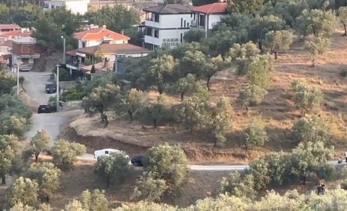 Ekrem İmamoğlu’nun babasına ait olduğu iddia edilen Güre’deki arazide arama yapıldı