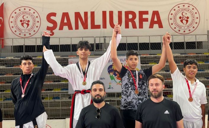 Elazığ erkek takımı taekwondoda şampiyon oldu