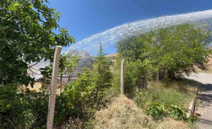 Elazığ’da korkutan yangın