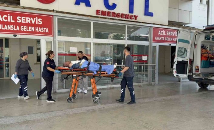 Elektrik akımına kapılan işçi yaralandı