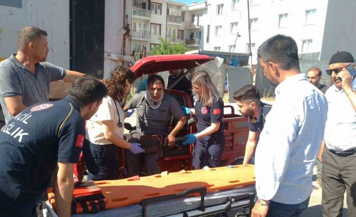 Elektrikli motosiklet tır dorsesine çarptı: 1 yaralı