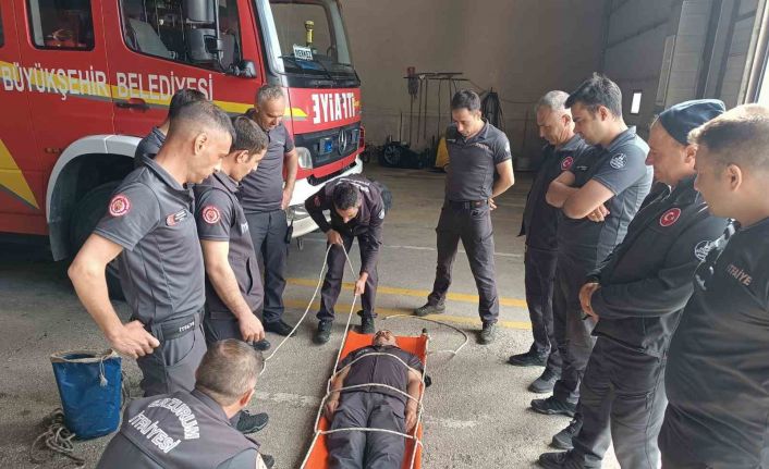 Erzurum İtfaiyesi’nin ortalama varış süresi 4 dakika 28 saniye