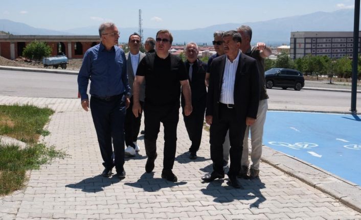 Esentepe’de devam eden çalışmalar incelendi