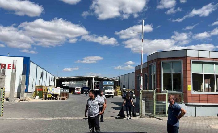 Eskişehir OSB’de fabrika yangını