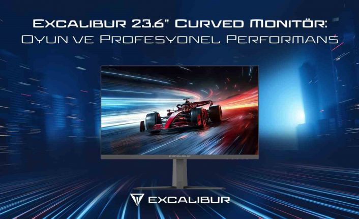 Excalibur 23.6" Curved Monitörü’nü satışa sundu